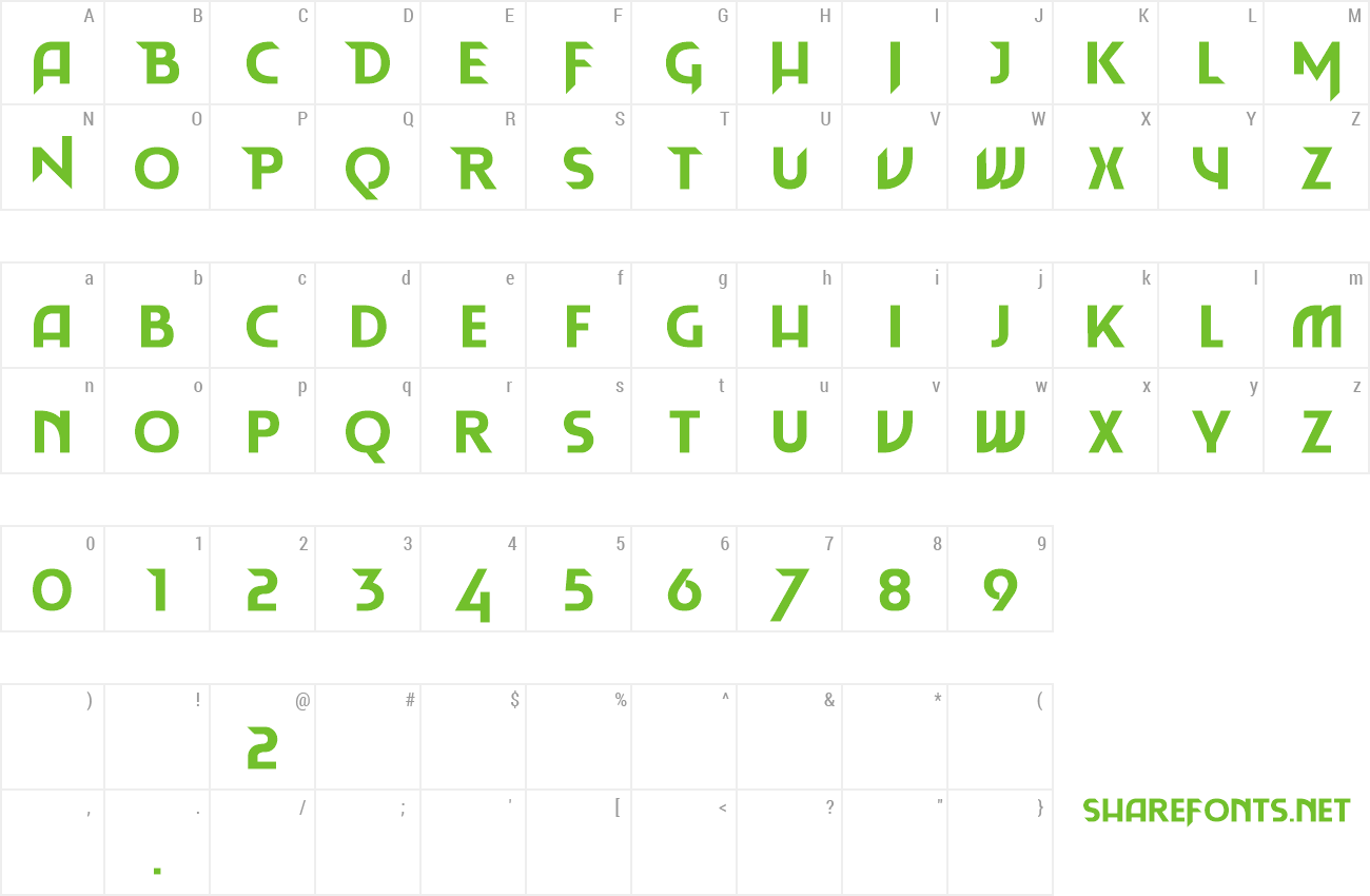 Font Blast Dragon preview